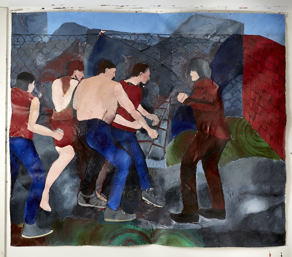 Wrecked public house